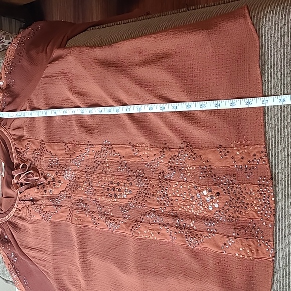 Chico's Sequined Blouse - Picture 11 of 12